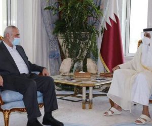 اسماعیل ہانیہ کی امیر قطر سے ملاقات، فلسطین کی تازہ صورتحال پربات چیت