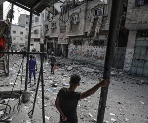 غزہ پر اسرائیلی جارحیت جاری، شہداء کی تعداد 220