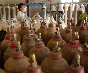 یوپی میں 24 گھنٹے میں ریکارڈ 994 میٹرک ٹن آکسیجن کی فراہمی