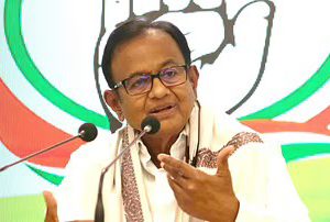 ہندوستانی معیشت کے لیے 21-2020 انتہائی تاریک سال: پی چدمبرم