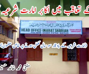 فتنوں کے تعاقب میں اکابر امارت شرعیہ کا کردار 