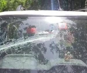 غازی پور بارڈر پر بی جے پی کارکنان اور کسانوں کے درمیان تصادم، گاڑیوں میں توڑ پھوڑ