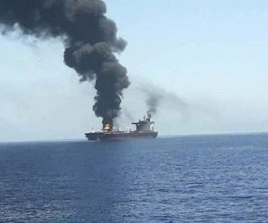 بحر عرب میں اسرائیلی بحری جہاز پر حملےمیں دو اسرائیلی ہلاک