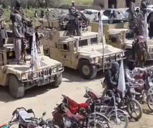 افغانستان: امریکہ کی 715 فوجی گاڑیوں سمیت بھاری اسلحے پر طالبان کا قبضہ