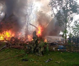 فلپائن میں فوجی طیارہ گرکر تباہ، 17 افراد ہلاک