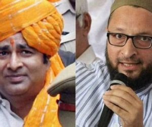 اسدالدین اویسی کو سنگیت سوم نے دیا چیلنج، کہا – دَم ہے تو آؤ میدان میں