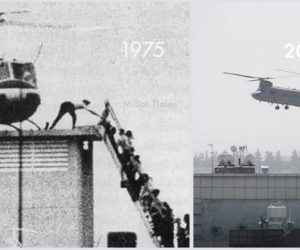 ’دو تصاویر ایک منظر‘ ویتنام میں شکست کے 46 سال بعد کابل سے امریکیوں کا فرار