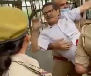 یوگی کے خلاف الیکشن لڑنے کا اعلان کرنے والے سابق آئی پی ایس افسر امیتابھ ٹھاکر گرفتار