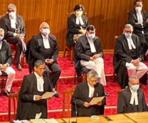 سپریم کورٹ میں رقم ہوئی تاریخ، خاتون جج ناگرتنا سمیت 9 ججوں کی حلف برداری