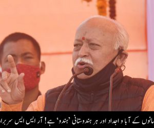 ہندؤوں اور مسلمانوں کے آبا و اجداد اور ہر ہندوستانی ’ہندو‘ ہے! آر ایس ایس سربراہ موہن بھاگوت