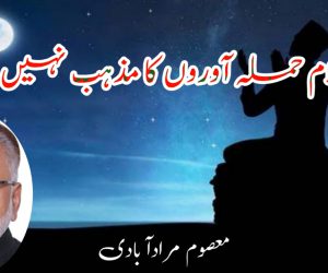 اسلام حملہ آوروں کا مذہب نہیں ہے!