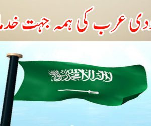 سعودی عرب کی ہمہ جہت خدمات