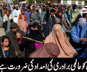 افغانستان کو عالمی برادری کی امداد کی ضرورت ہے: طالبان