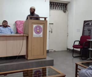 شعبۂ عربی دہلی یونی ورسٹی کی طرف سے مفتی آصف اقبال قاسمی کو پی ایچ ڈی کی ڈگری تفویض