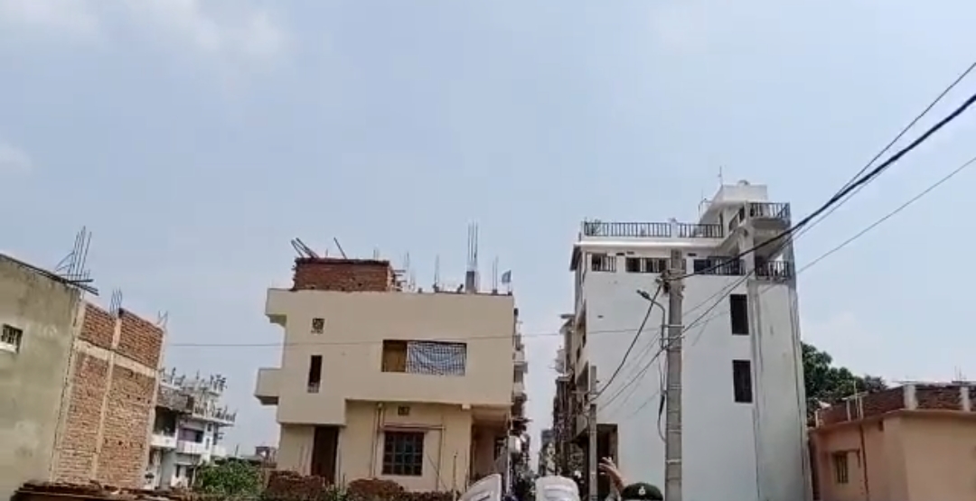 پٹنہ میں انہدامی کارروائی کے خلاف عوام کا مظاہرہ