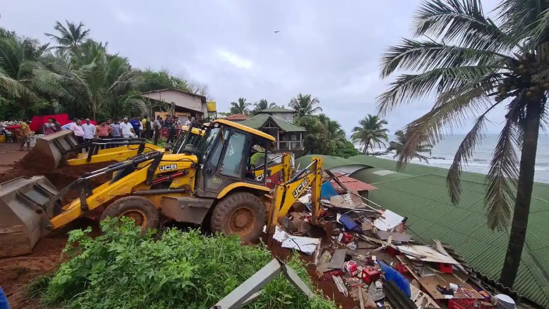 گوا: سونالی پھوگاٹ کی موت سے متعلق ‘کرلیز ریستراں’ کے خلاف انہدامی کارروائی شروع