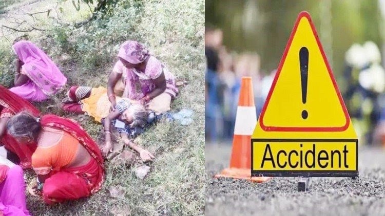 پی ایم مودی کے جلسہ سے واپس لوٹ رہی خواتین کی بس پلٹی، حادثہ میں 10 خواتین زخمی