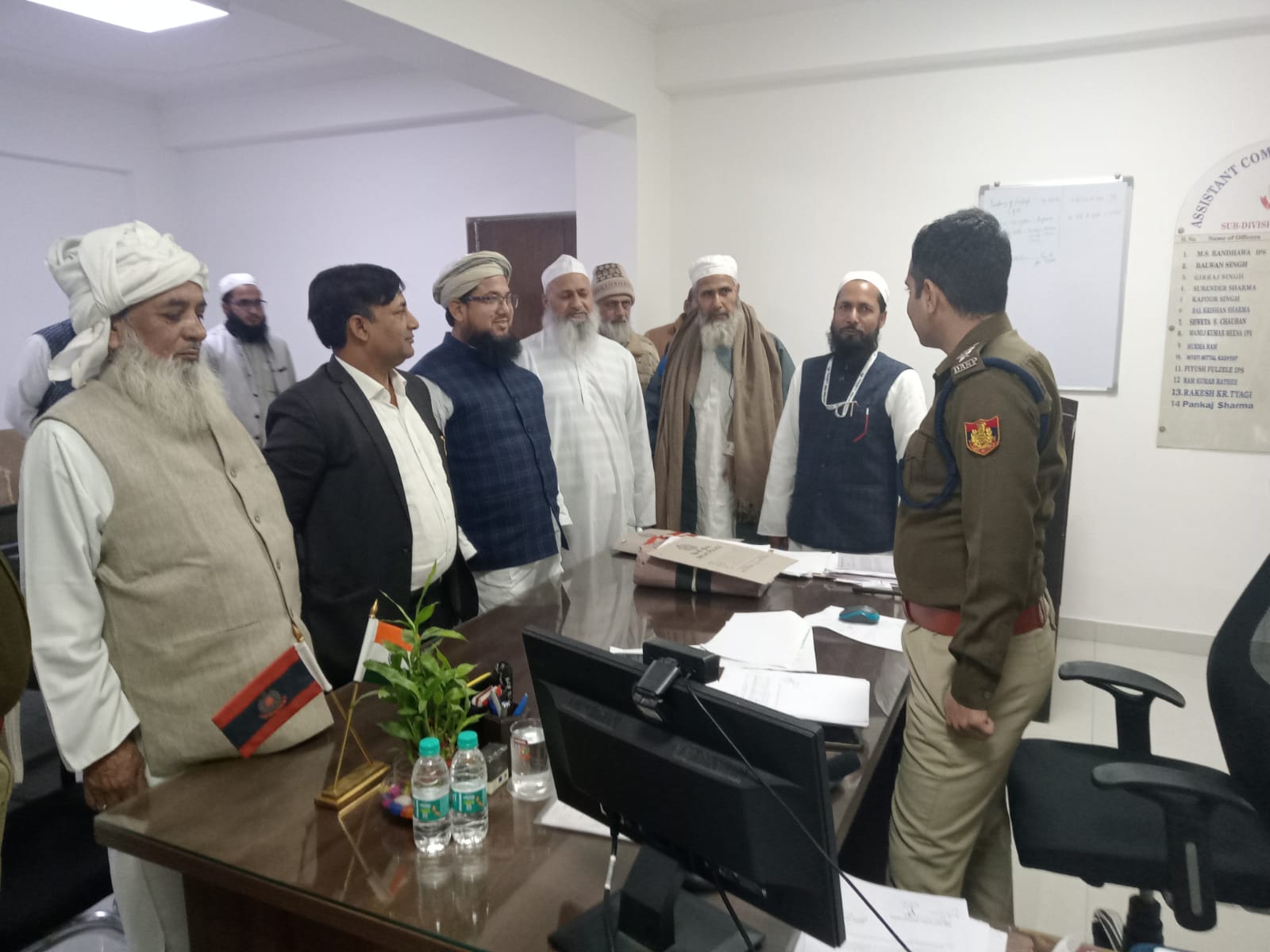 دہلی میں واقع مدرسہ کے خلاف شرپسندی پر جمعیۃ علماء ہند کے وفد کی ڈی سی پی سے ملاقات  فوری کارروائی سے حالات معمول پر آئے،